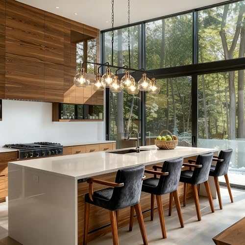 40" Large Rectangular Linear Chandelier