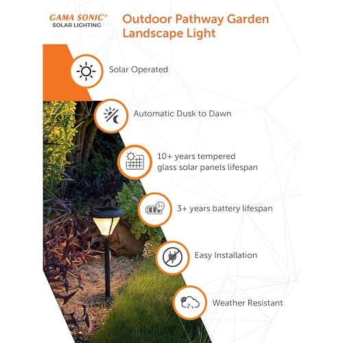 Premier Outdoor Pathway Garden Landscape Light with 2 Color LEDs (4 Count)