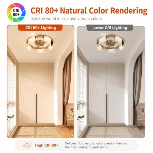 Gold LED Ceiling Light