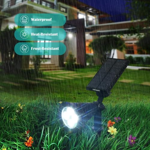 Solar Spot Lights Outdoor Adjustable Spotlights