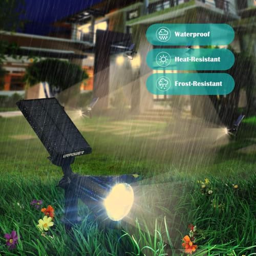 Solar Spot Lights Outdoor Adjustable Spotlights (6 Count)
