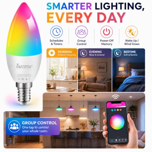 E12 Smart Bulbs (4 Count)