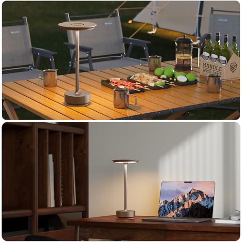 2 Pack Rechargeable Table Lamps Cordless (2 Count)