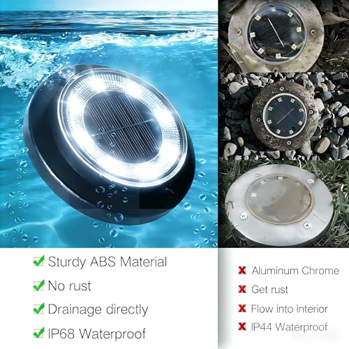 Solar Lights Outdoor Waterproof (8 Count)