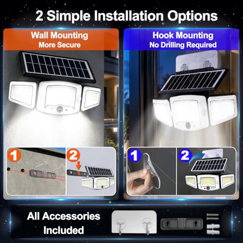 Solar Lights Outdoor Waterproof