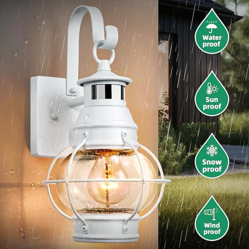 White Outdoor Light