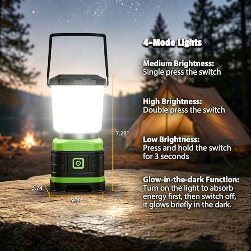 LED Camping Lantern (2 Count)