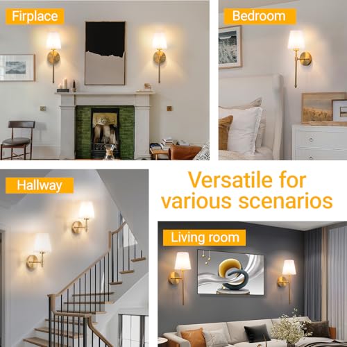 Battery Operated Wall Sconce