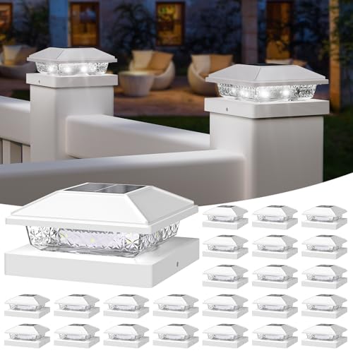 Solar Post Cap Lights (24 Count)