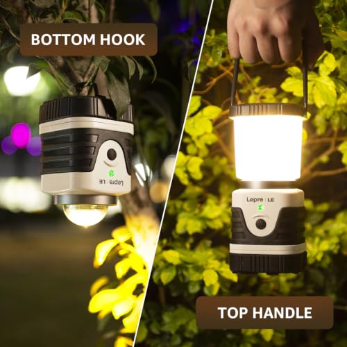 1000LM LED Camping Lantern Rechargeable with 4 Light Modes