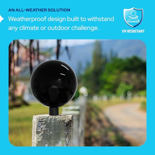 12" Smoke Post Globe Combo