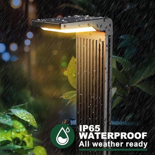 Solar Pathway Lights Outdoor Warm (4 Count)
