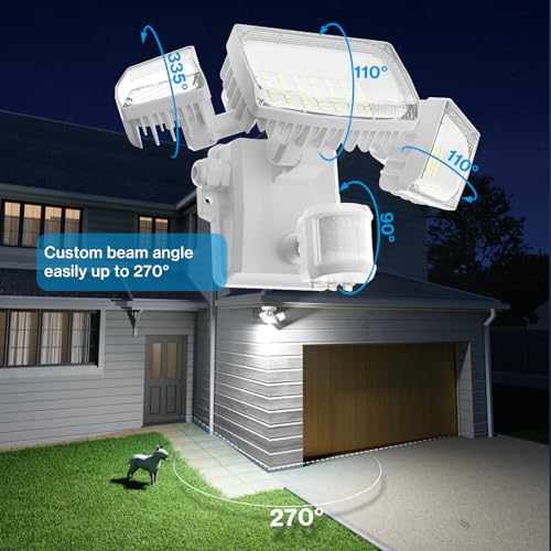 70W Motion Sensor Outdoor Light Plug in