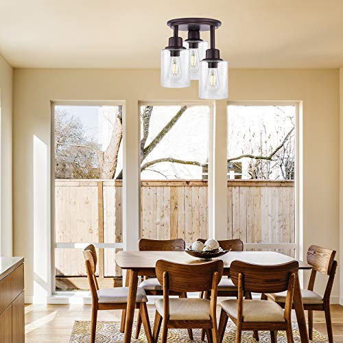 Semi Flush Mount Ceiling Light