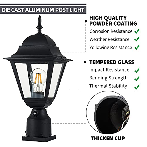 Dusk to Dawn Outdoor Post Light