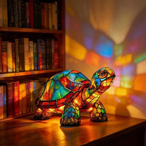 Stained Glass Animal Lamp