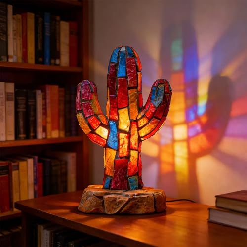 Stained Glass Animal Lamp