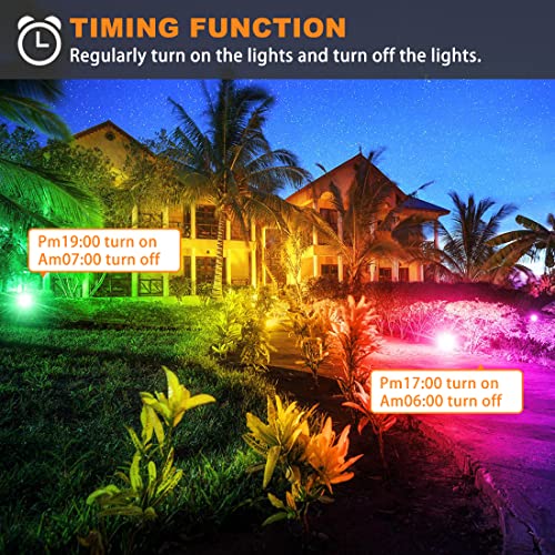 LED Flood Light Outdoor 30W (4 Count)