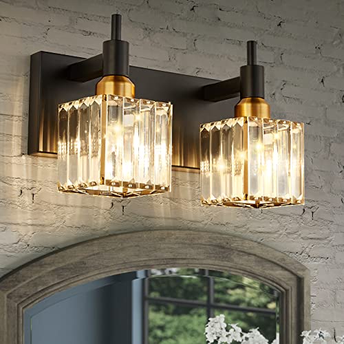 Modern Crystal Bathroom Vanity Light 2