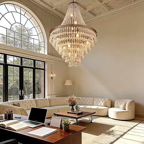 French Empire Crystal Chandeliers