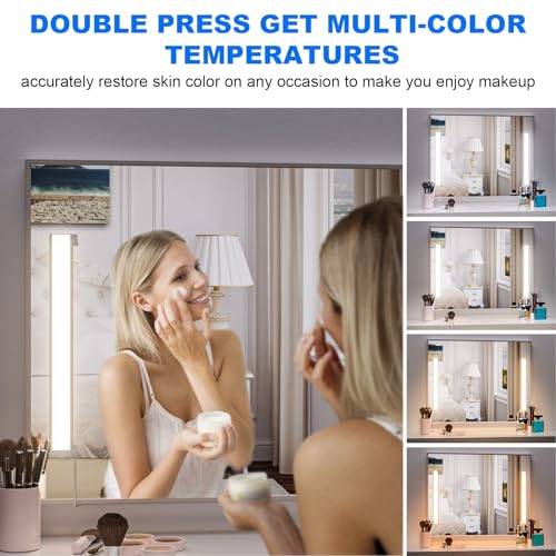 Angle Adjustable LED Vanity Lights for Mirror (2 Count)