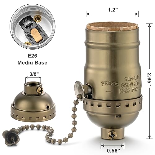 Pull Chain Lamp Socket Replacement