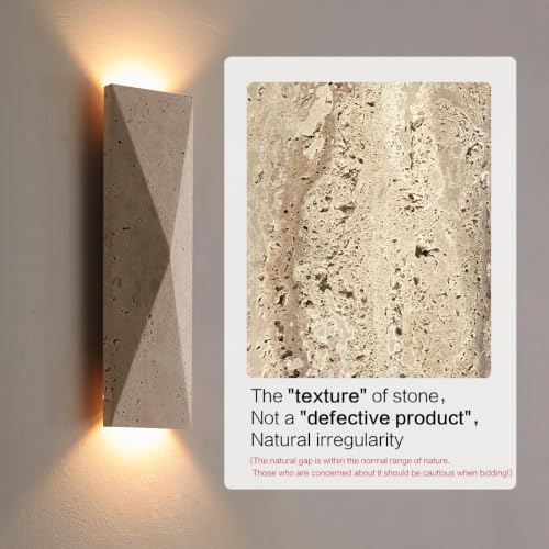 Travertine Wall Sconce