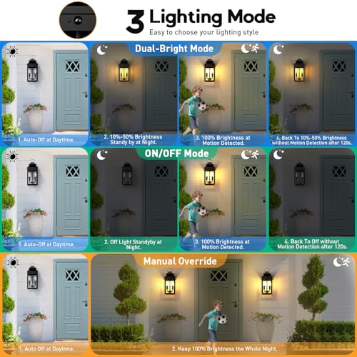15.5'' Motion Sensor Outdoor Wall Light