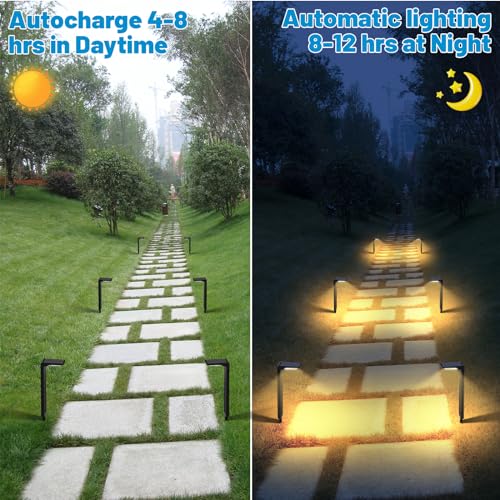 Sunvivo Elegant Solar Pathway Lights (2 Count)