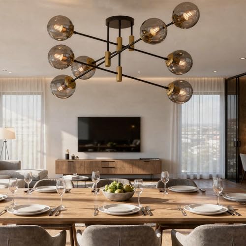 Modern Sputnik Chandelier