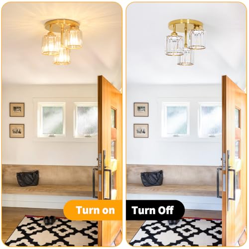 Modern Semi Flush Mount Ceiling Light
