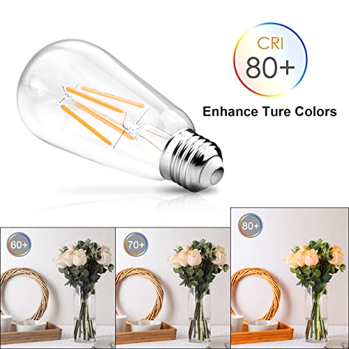 Vintage LED Edison Bulbs (4 Count)
