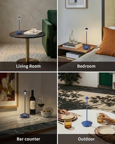 Modern Cordless Table Lamp Set of 2 (2 Count)