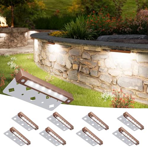 7 Inch Retaining Wall Lights (8 Count)