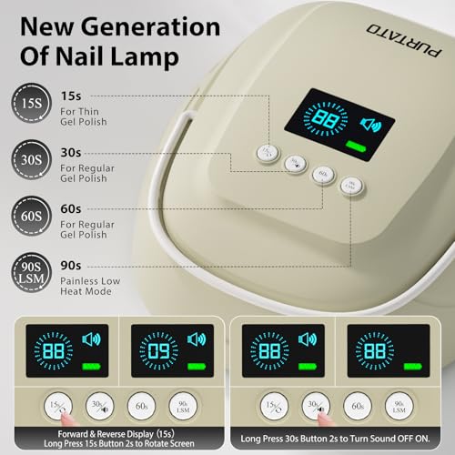 Cordless Rechargeable UV Nail Lamp