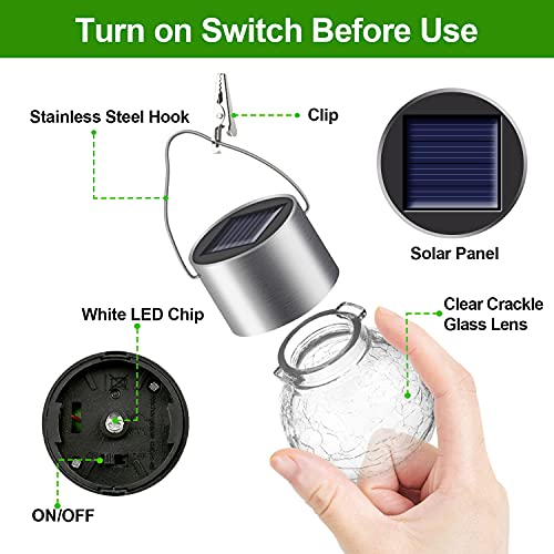 Solar Outdoor Lights Decorative 12 Pack (12 Count)