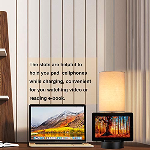 Table Lamp with 3 USB Charging Ports (2 Count)