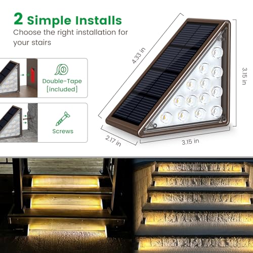Solar Step Lights for Outside