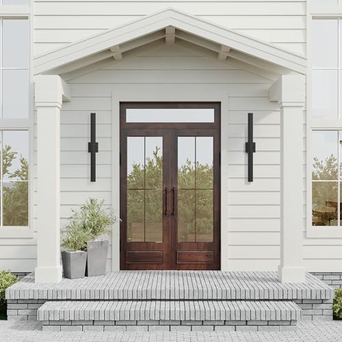 Aluminum 32 in Long Outdoor Wall Light Fixture