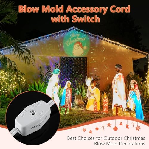 1 Set Blow Mold Light Kit E26 E27 Socket