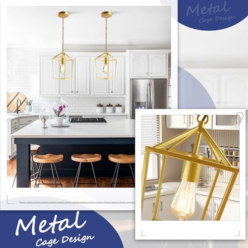 2 Pack Pendant Lights Kitchen Island (2 Count)