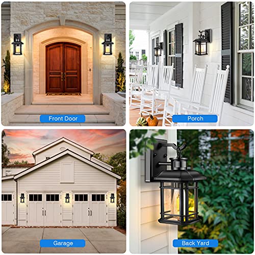 2 Packs Motion Sensor Outdoor Lights (2 Count)