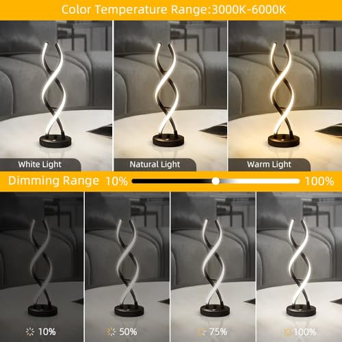 LED Modern Table Lamp (2 Count)
