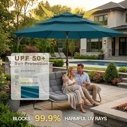 10ft 3 Tier Patio Umbrella