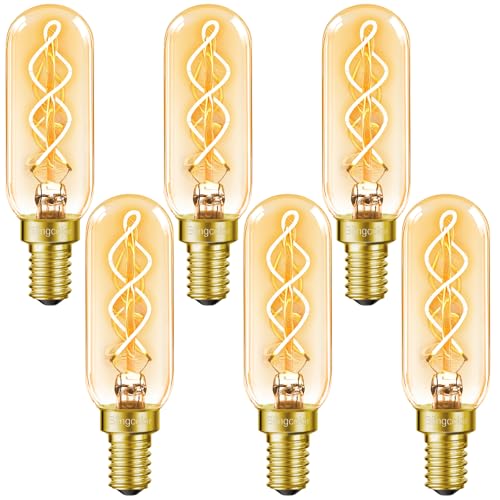 6 Pack Dimmable E12 LED Edison Candelabra Bulbs 40 Watt (6 Count)