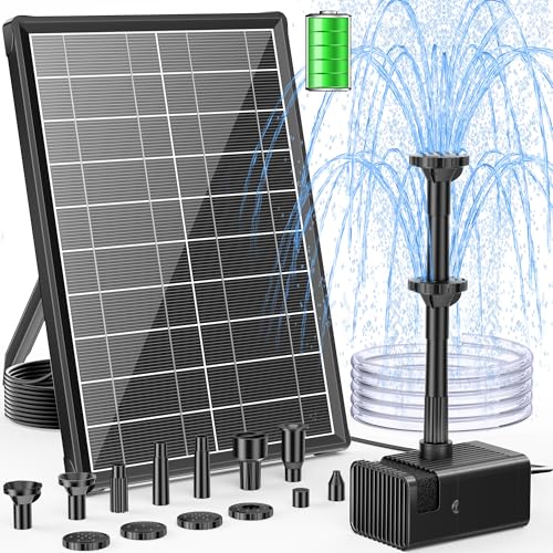 8W Solar Fountain Pump with Built