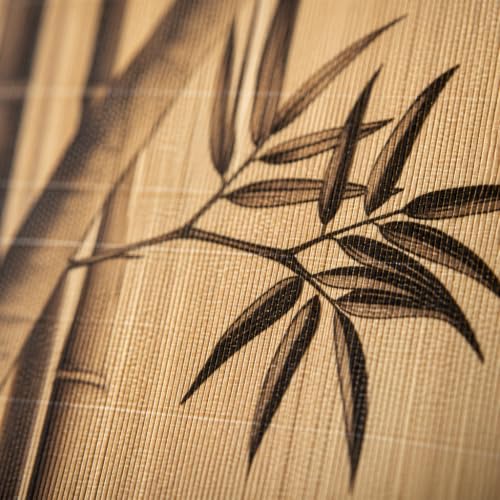 Soft bamboo lampshade for table & floor lamps