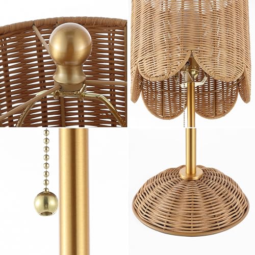 Celerie 27.5" Rattan Buffet Lamp
