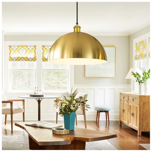 Gold Pendant Light