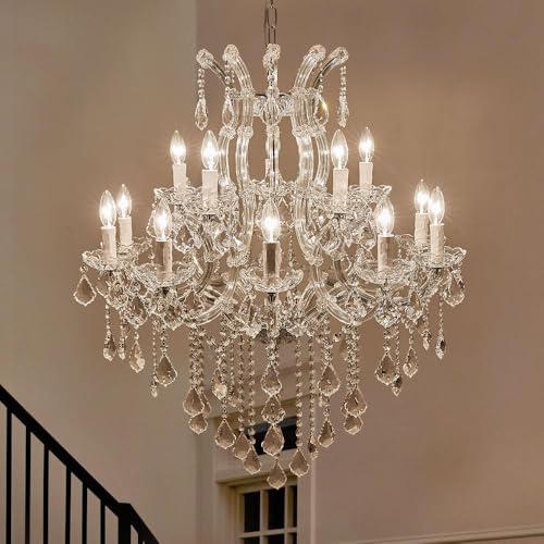 Modern Chrome Chandelier Light Fixture